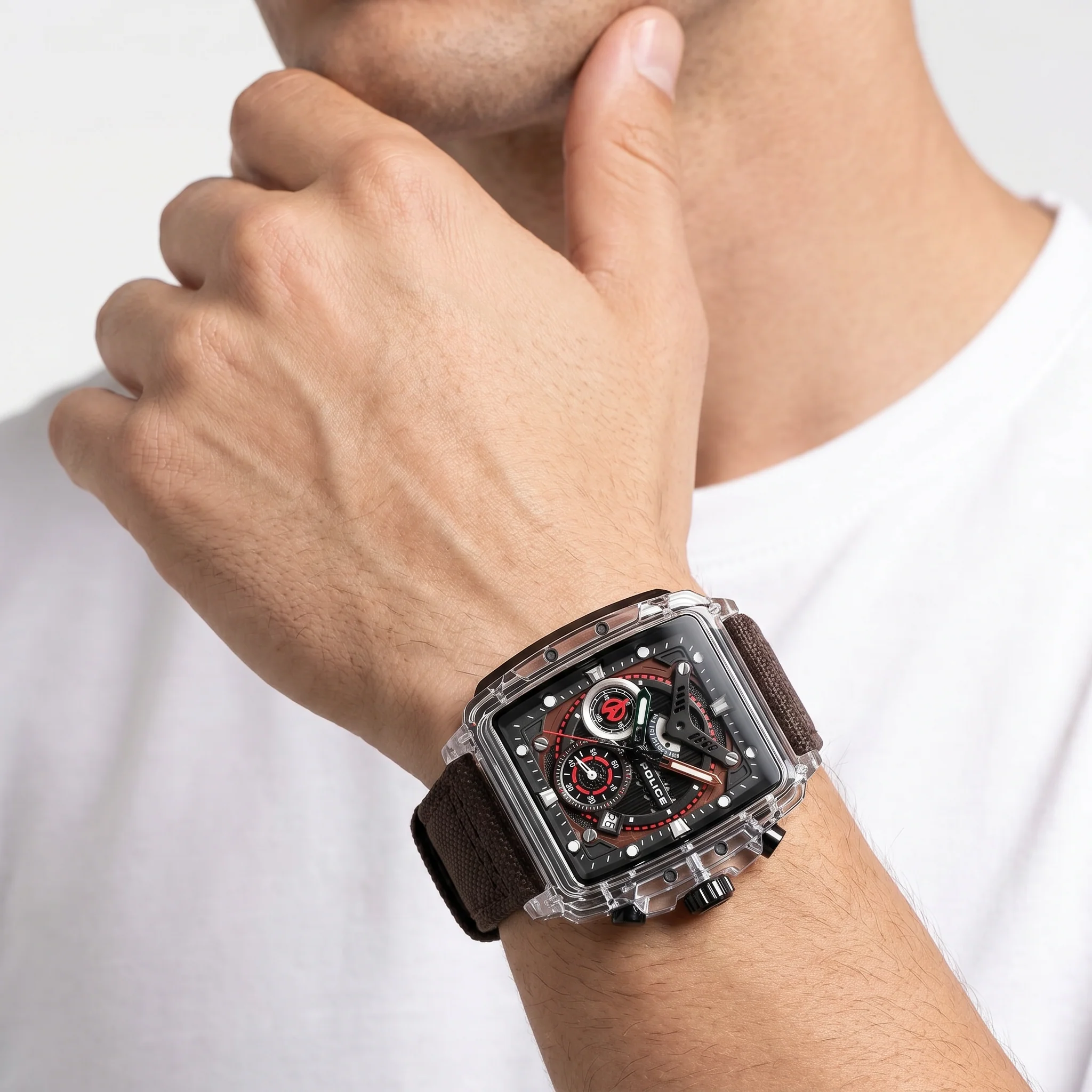 Men Clout Black Watch - Image 8