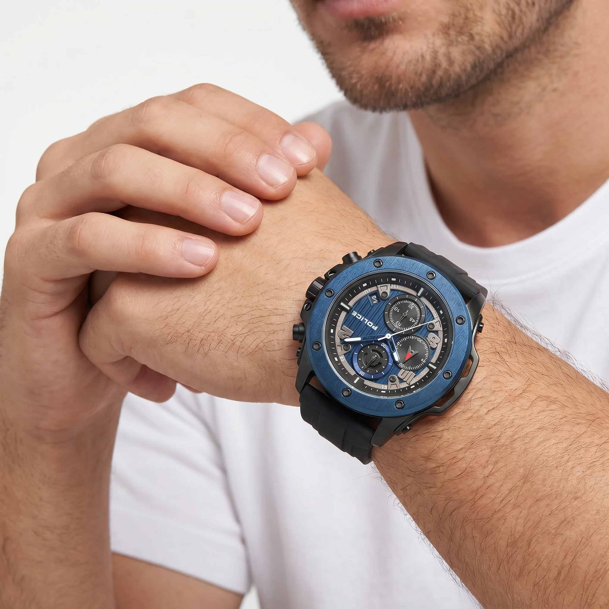 Men Rebel Black Watch - Image 2