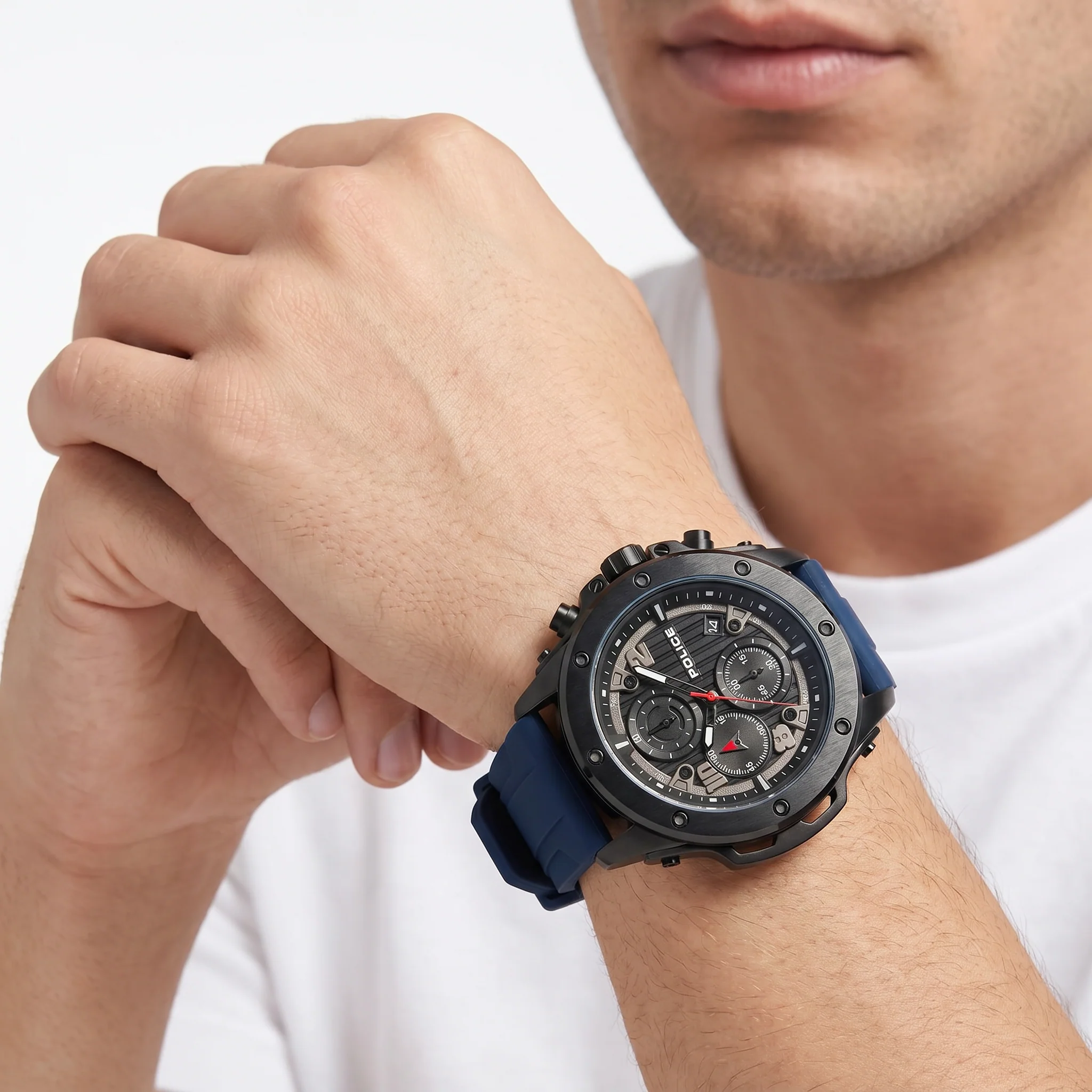 Men Rebel Black Watch - Image 16