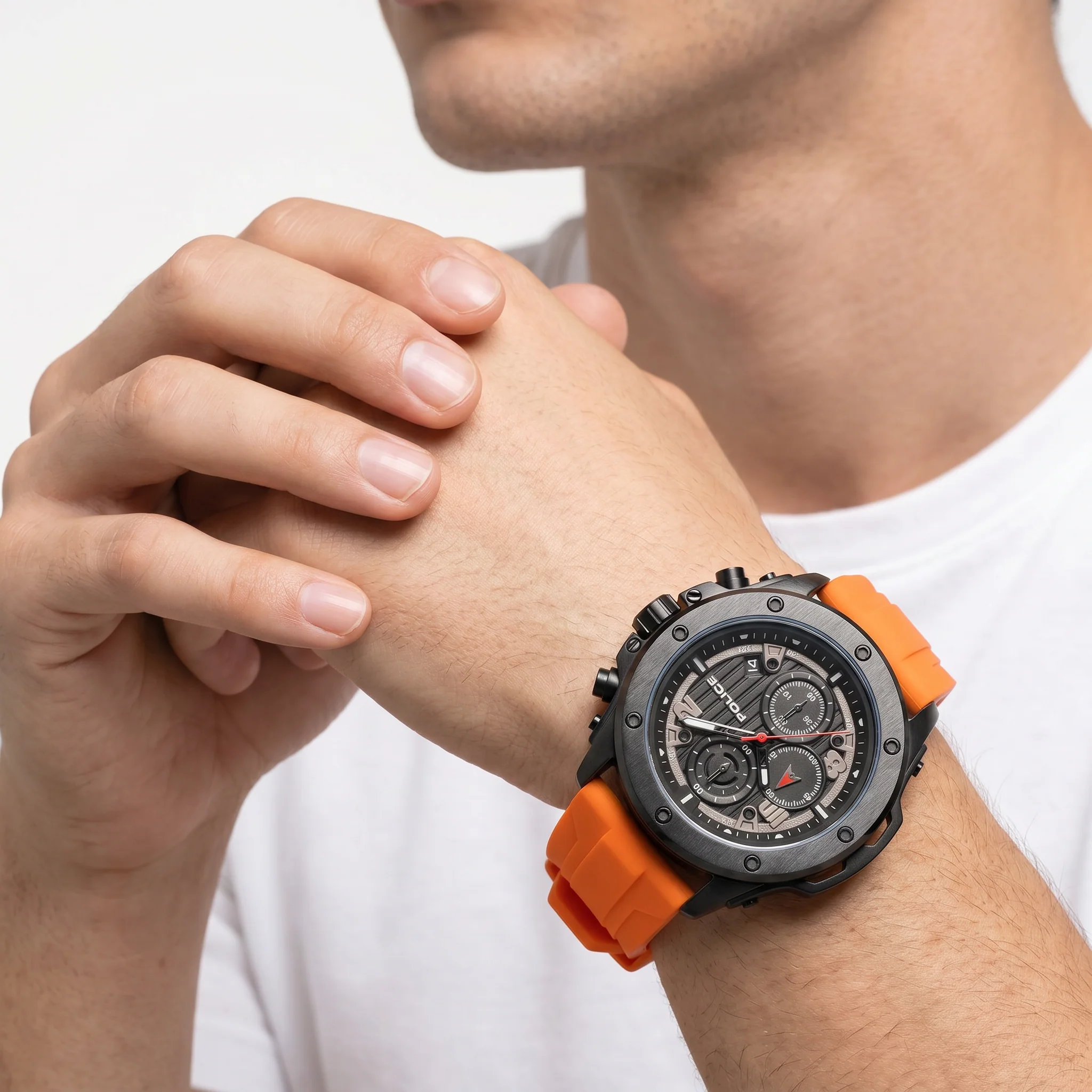Men Rebel Black Watch - Image 8