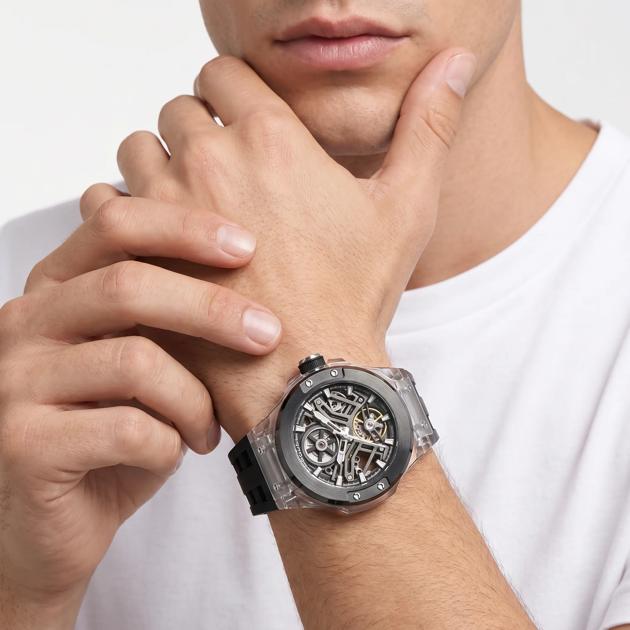 Men Rebel Black Watch - Image 2
