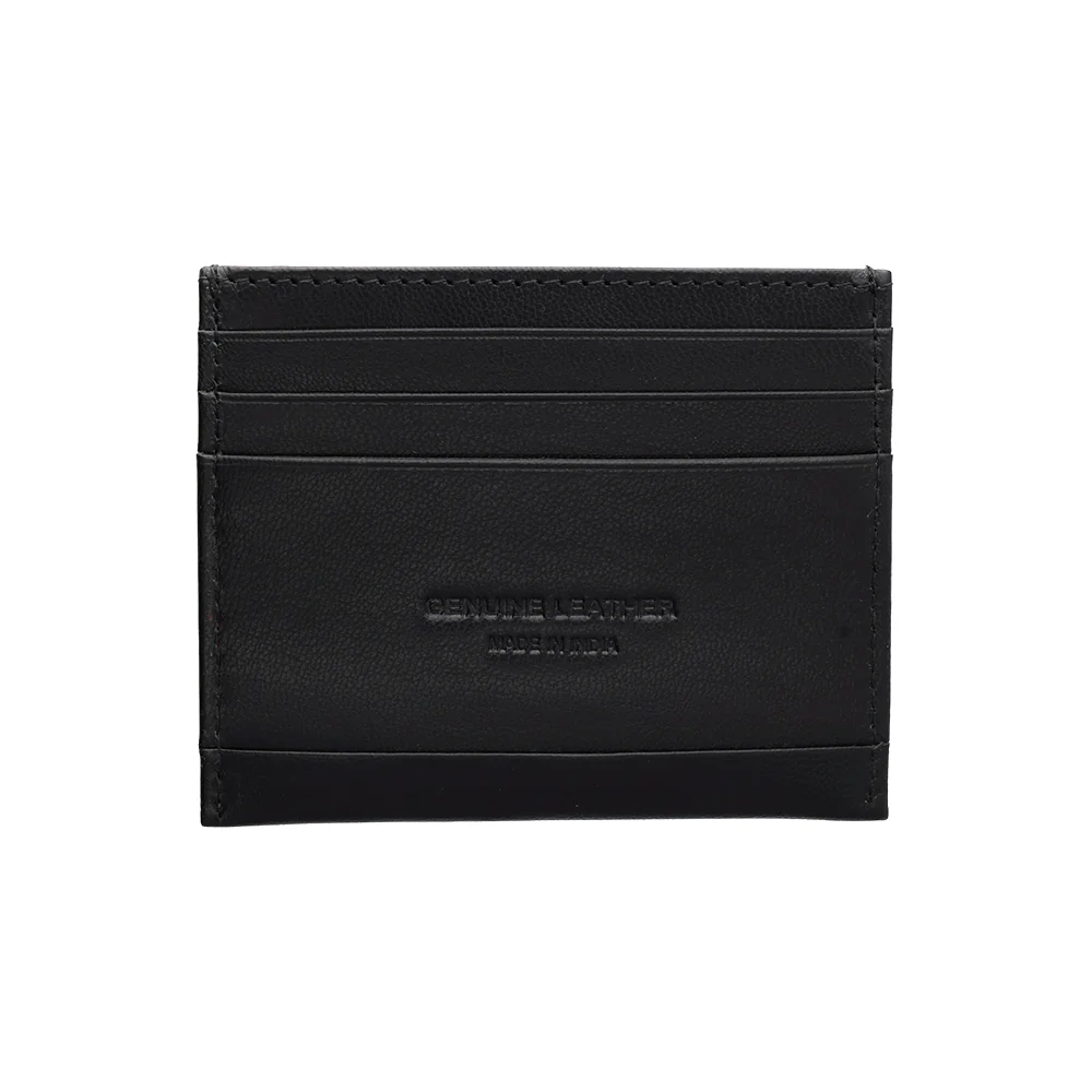 Men Rossano Black Card Holder - Image 2
