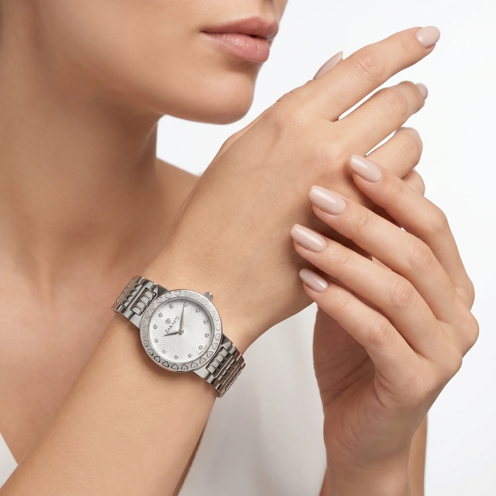 Women Logo Silver Watch - Image 2