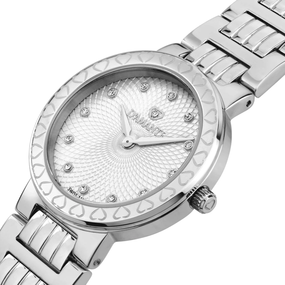 Women Logo Silver Watch - Image 4