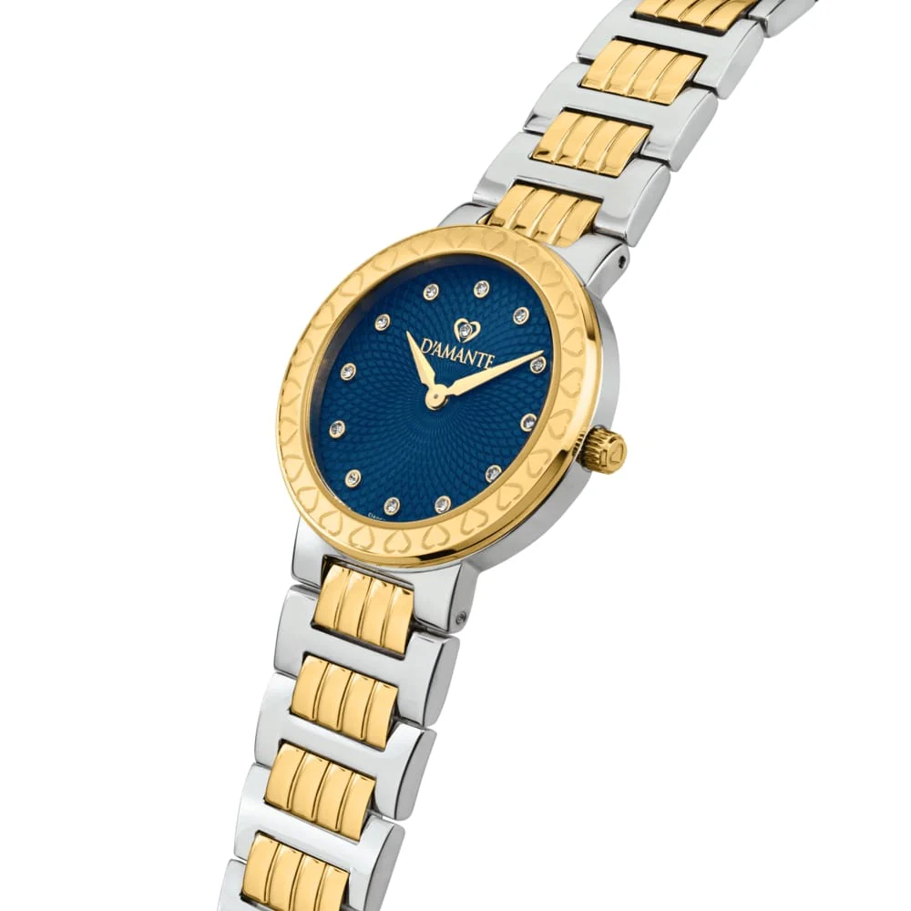 Women Logo Two Tone Watch - Image 3