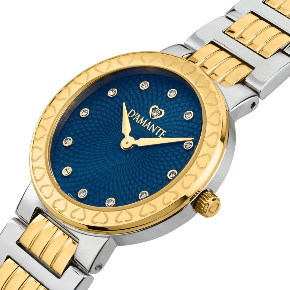 Women Logo Two Tone Watch - Image 4