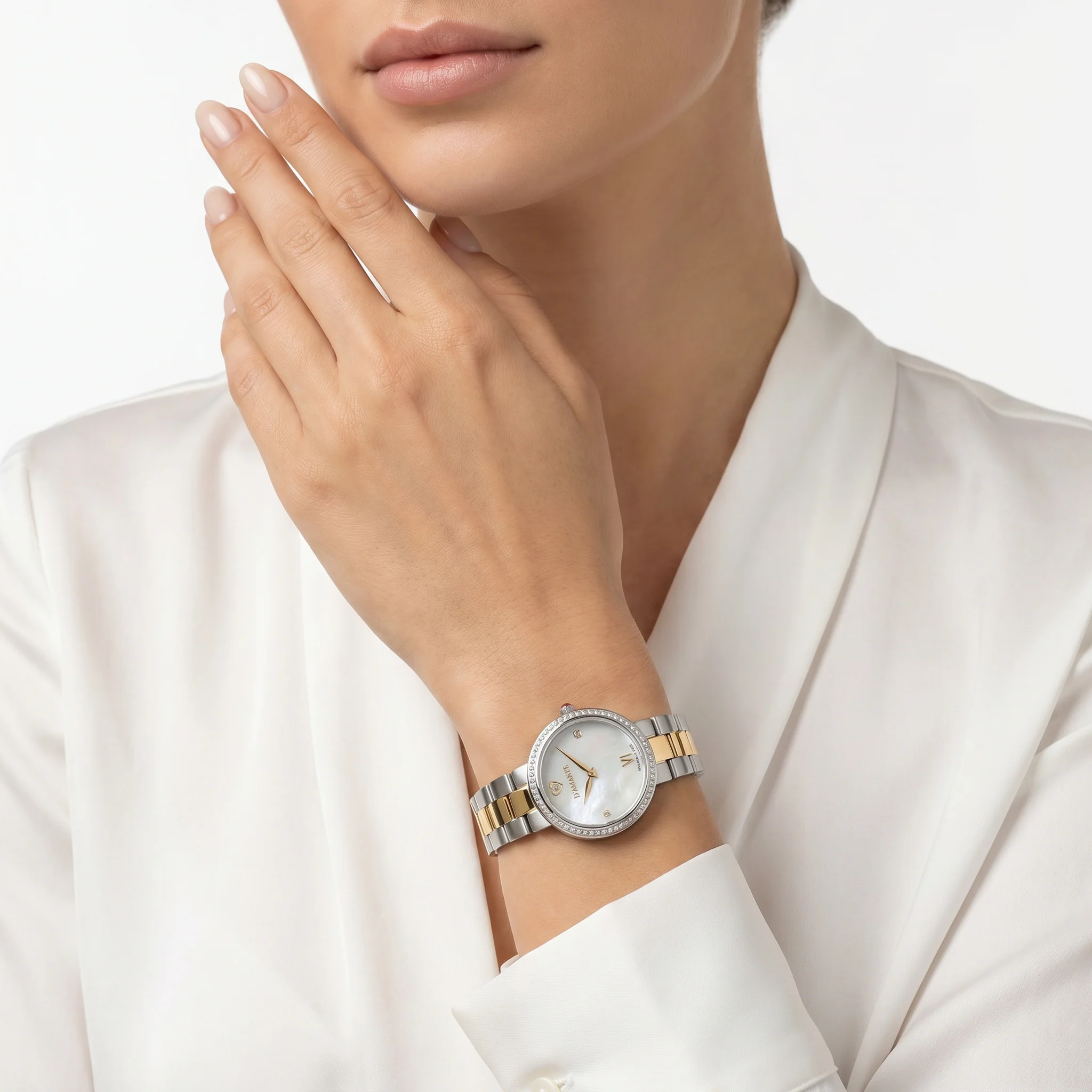 Women Precious Two Tone Watch - Image 2