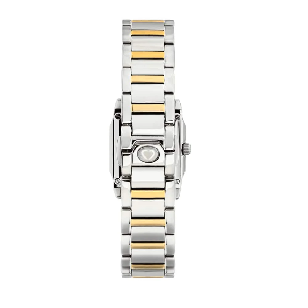 Women Square Two Tone Watch - Image 6