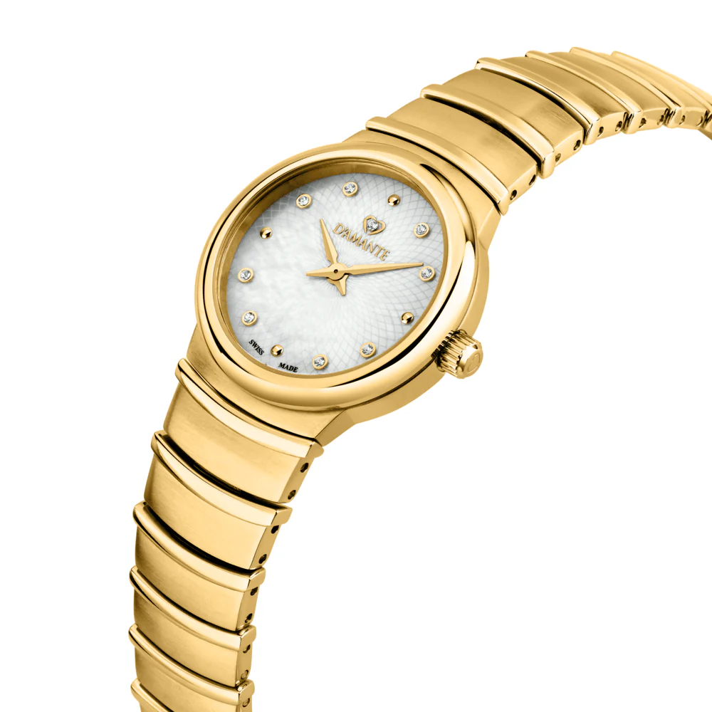 Women Gold Watch - Image 3