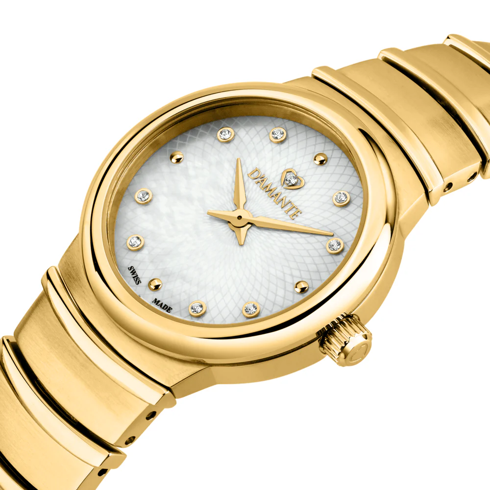 Women Gold Watch - Image 4