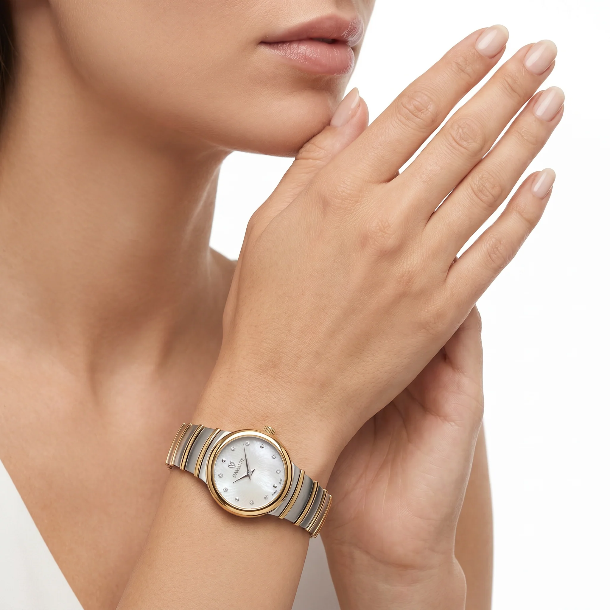 Women Two Tone Watch - Image 2