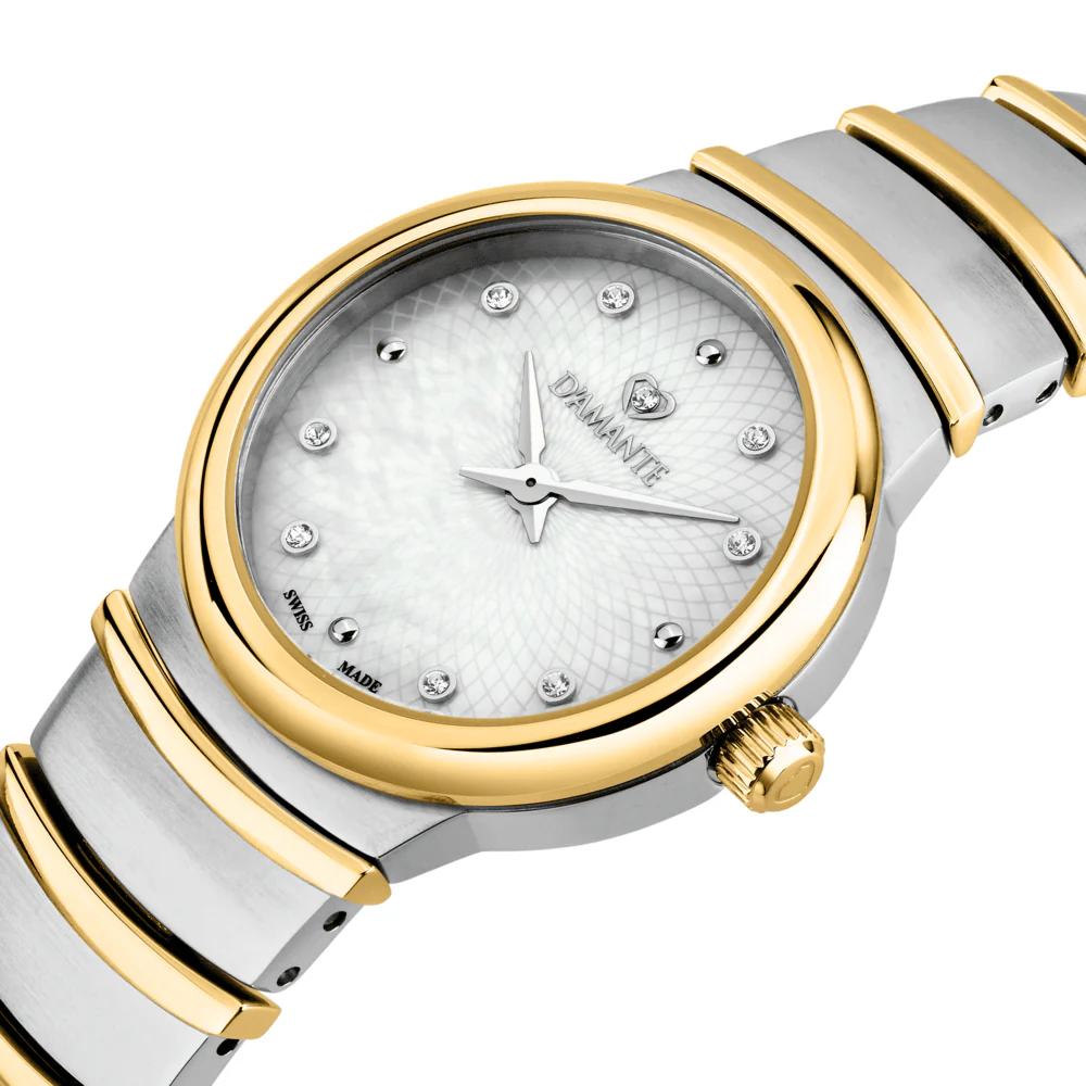 Women Two Tone Watch - Image 4