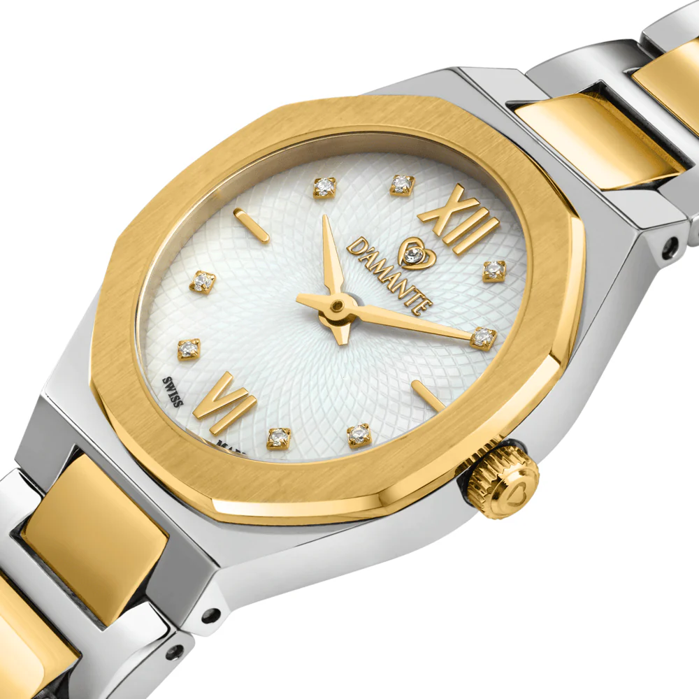 Women Two Tone Watch - Image 4