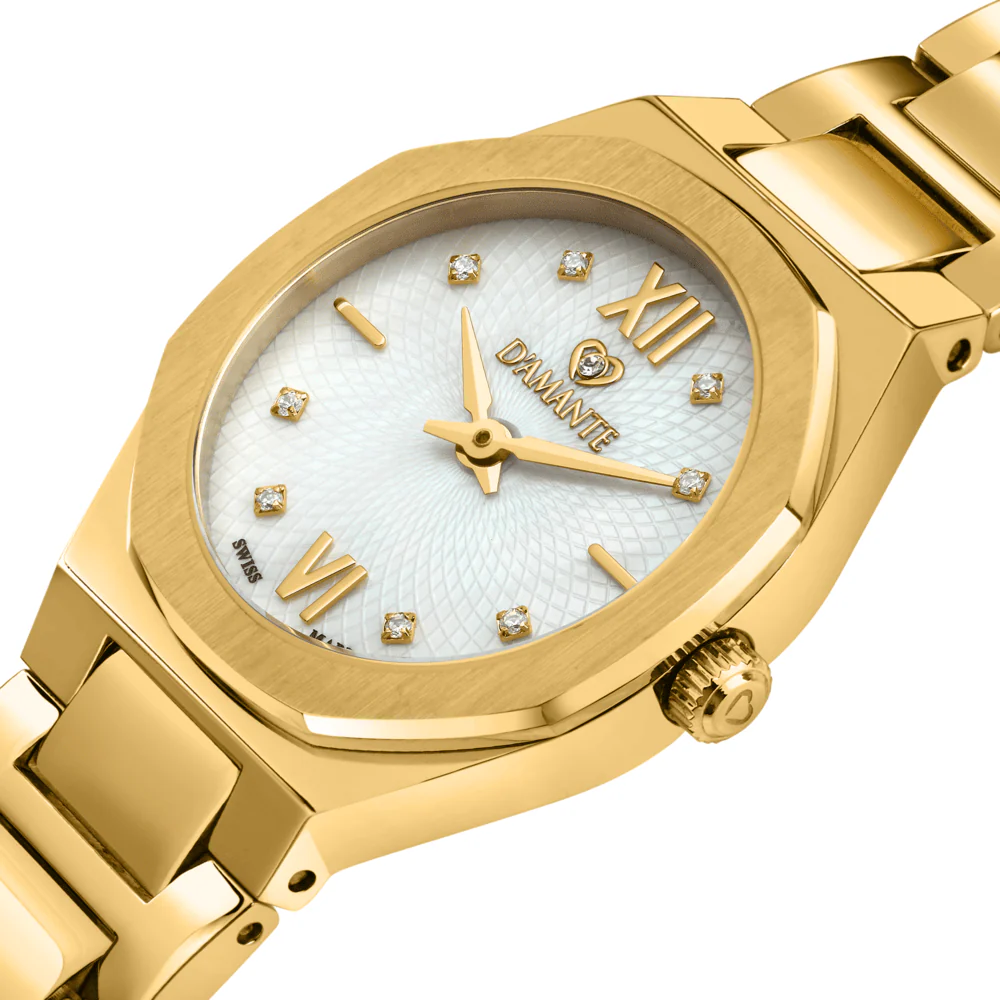 Women Gold Watch - Image 4