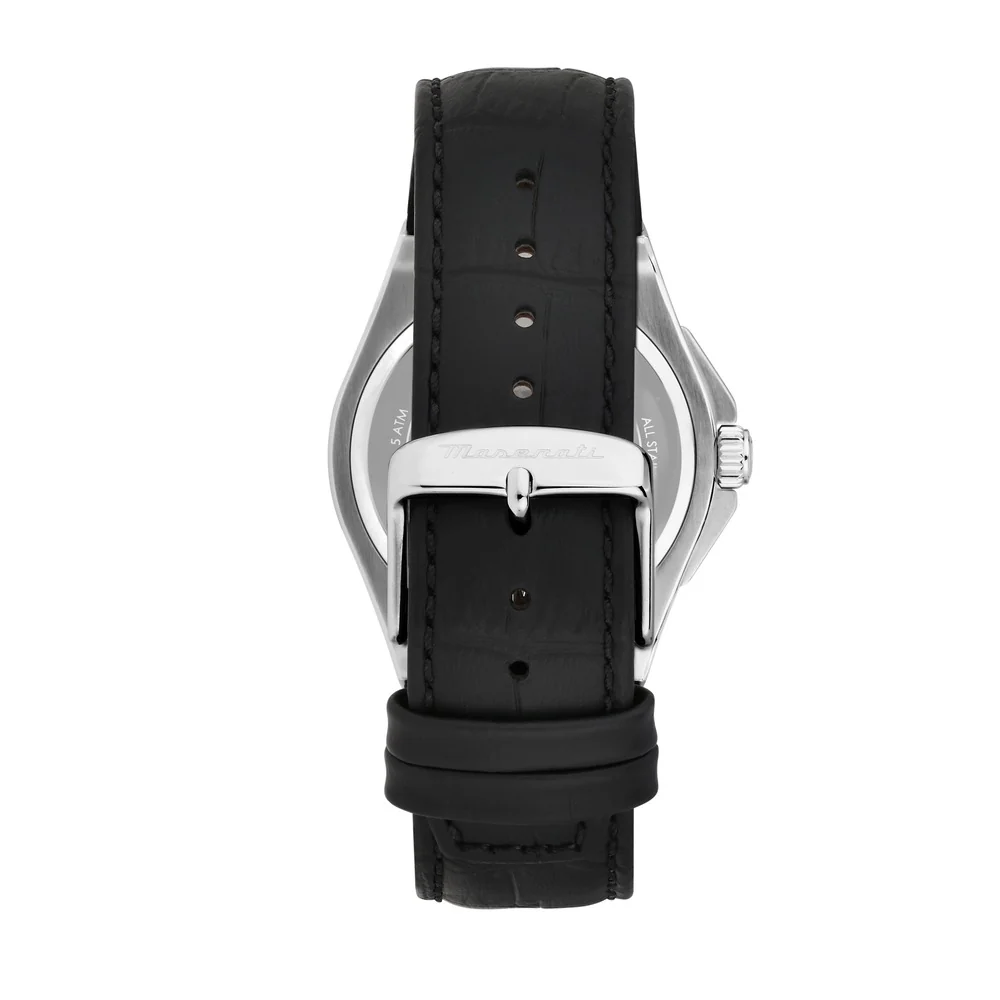 Men Velocita' Slim Black Watch - Image 4
