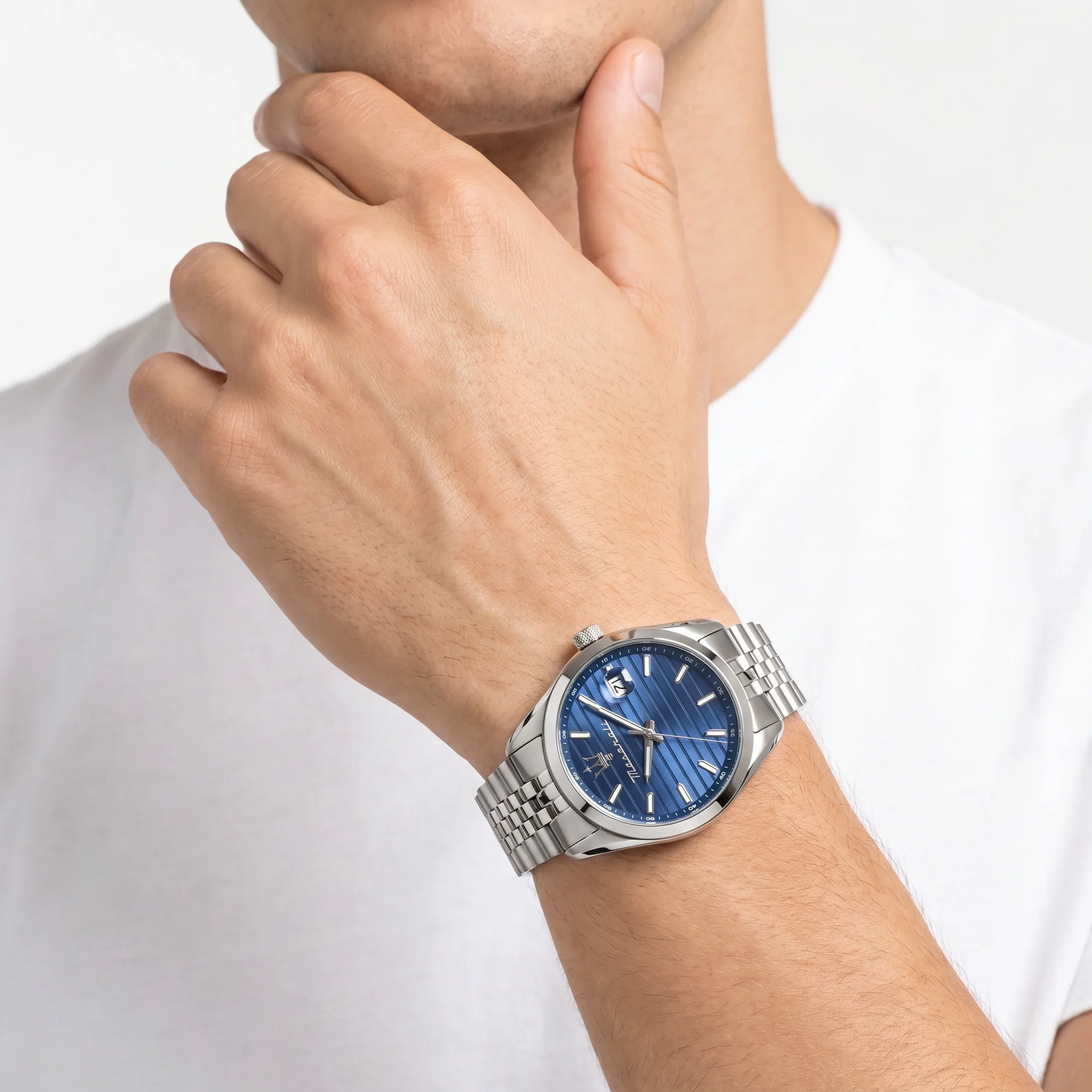 Men Attrazione Blue Watch - Image 2
