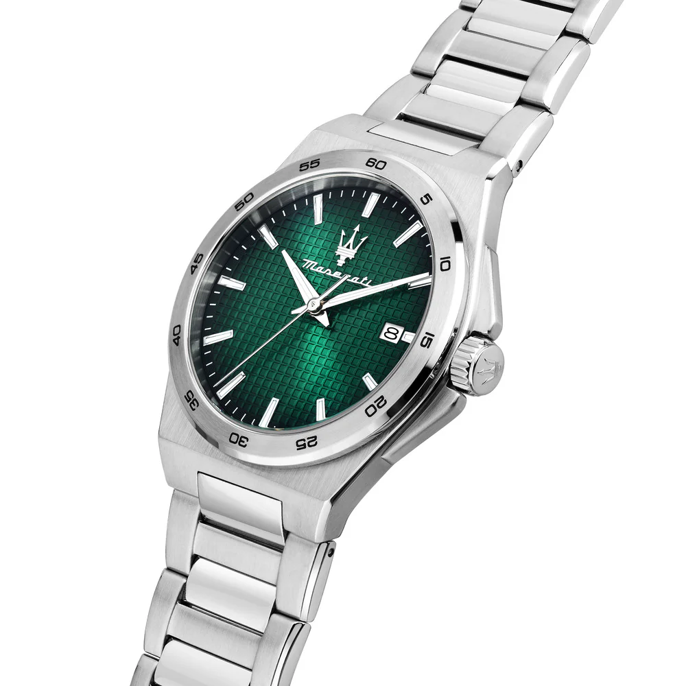 Men Velocita Slim Green Watch - Image 3