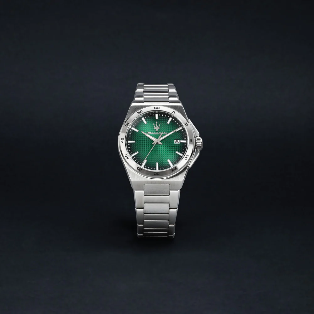 Men Velocita Slim Green Watch - Image 6
