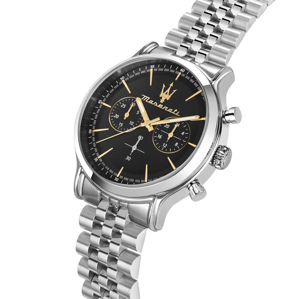 Men Epoca Silver Watch - Image 3