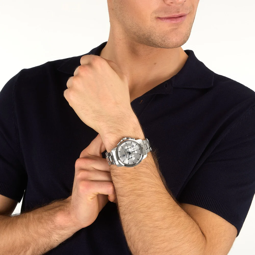 Men Successo Silver Watch - Image 2