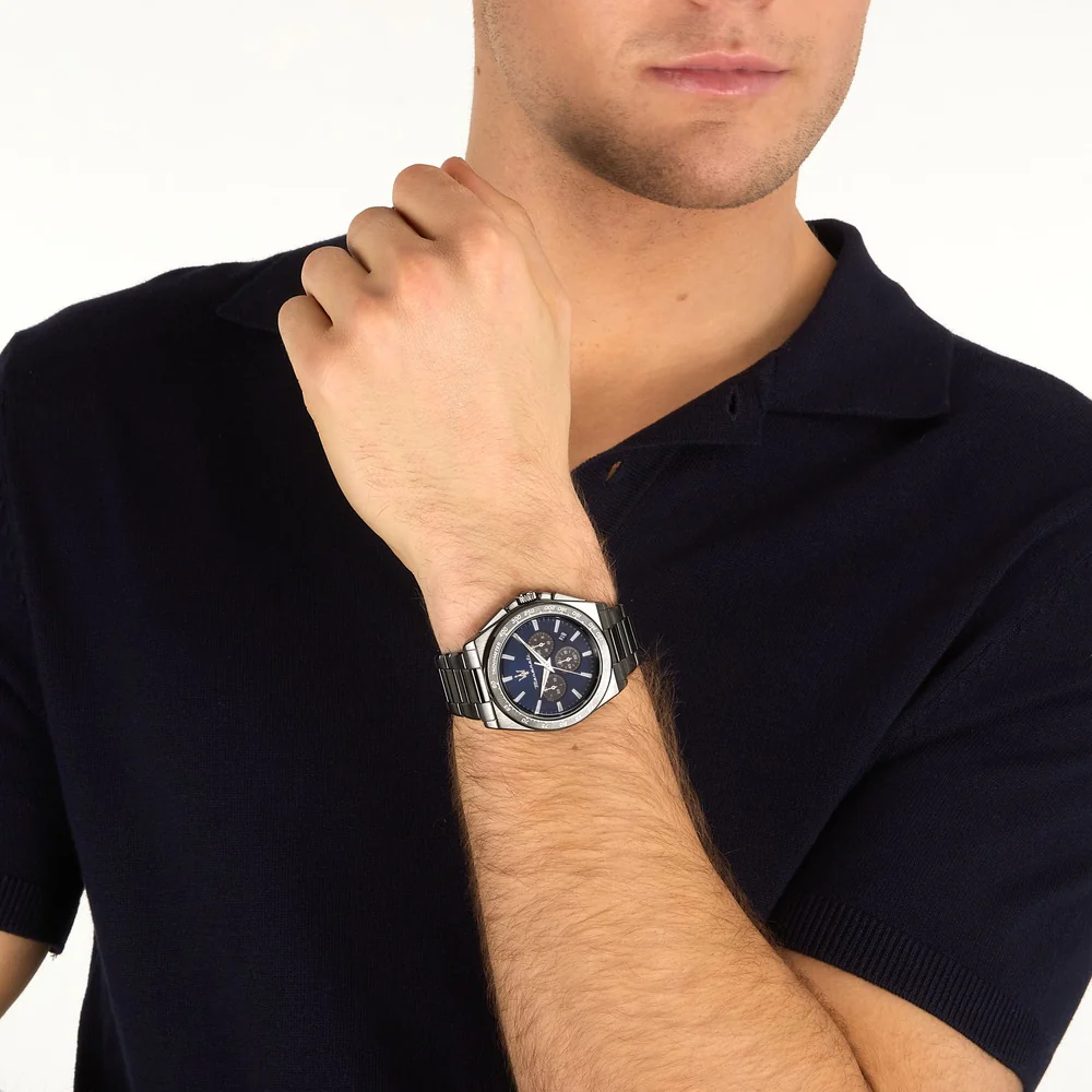 Men Velocita' Blue Watch - Image 2