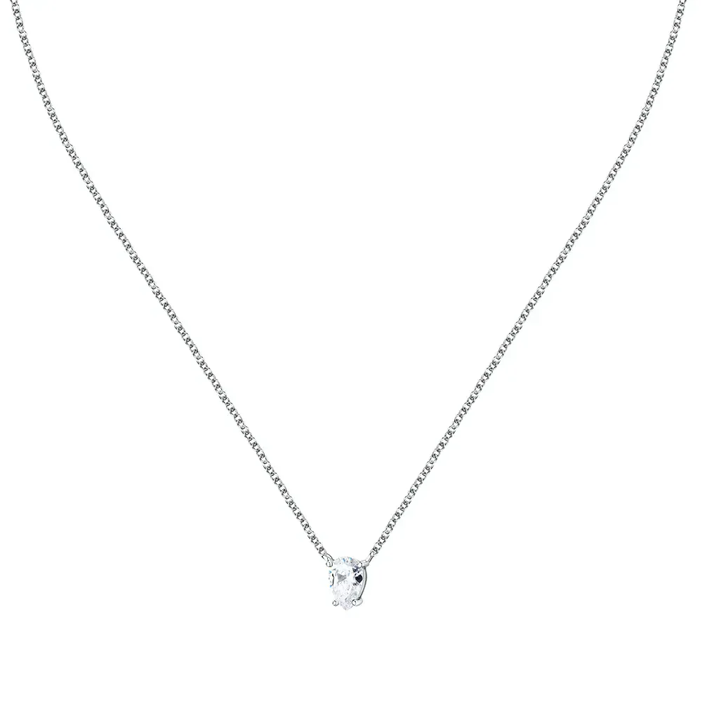 Women White Necklace - Image 3