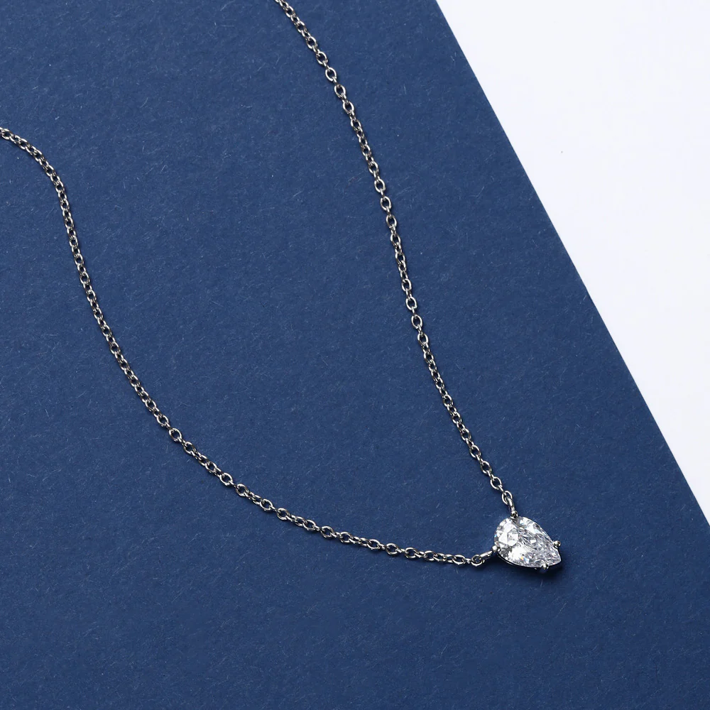 Women White Necklace - Image 5