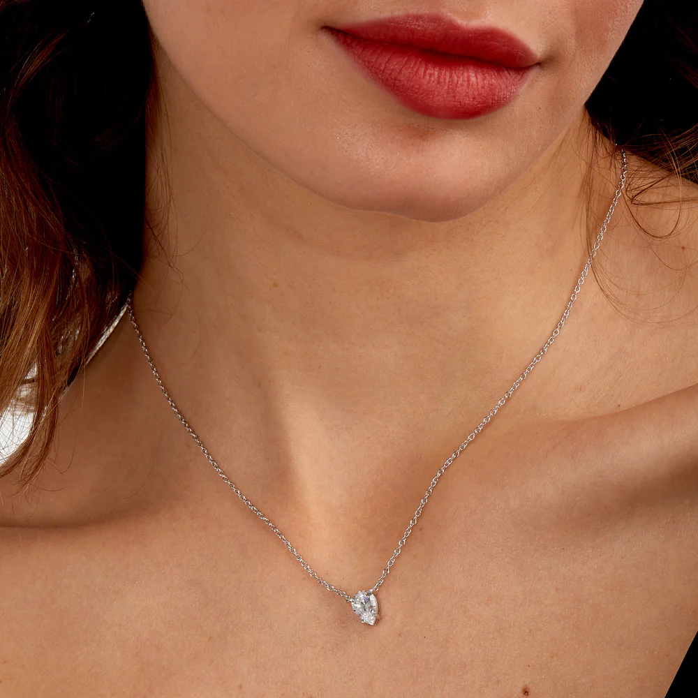 Women White Necklace - Image 6