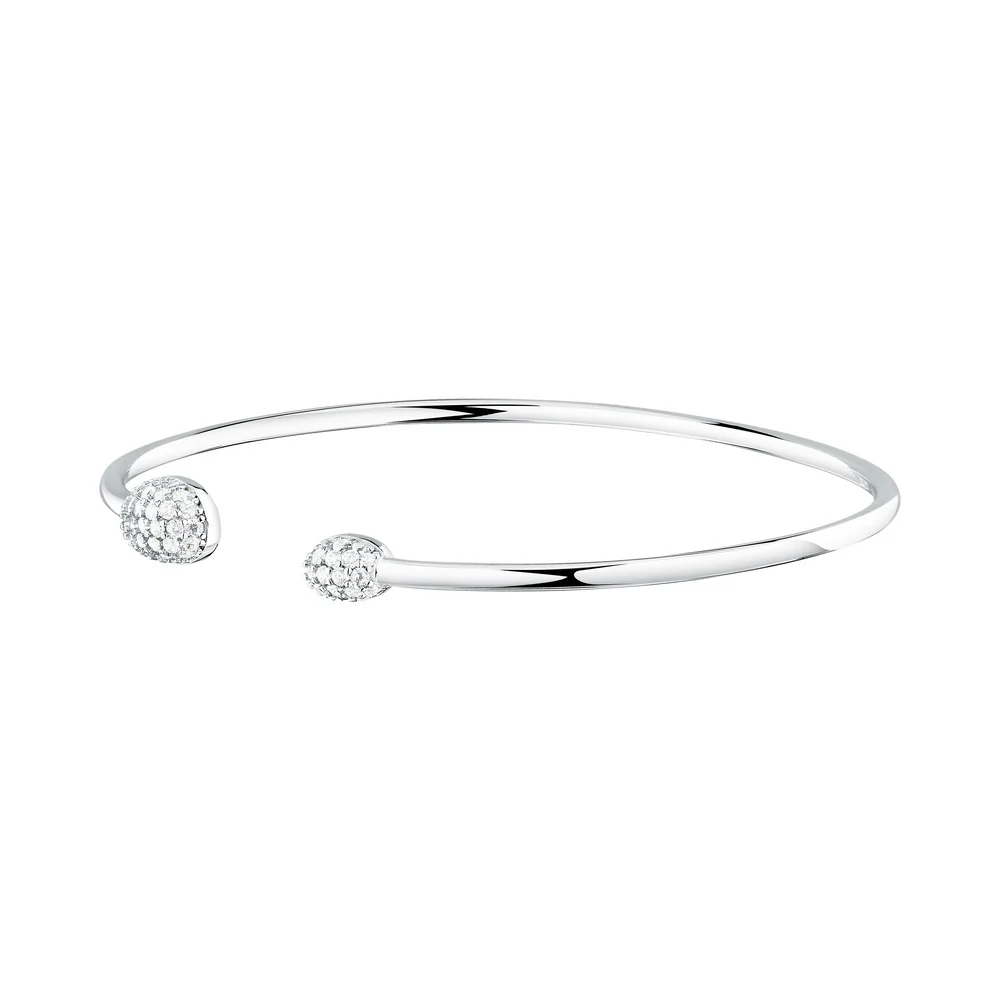 Women Pave Bangle - Image 3