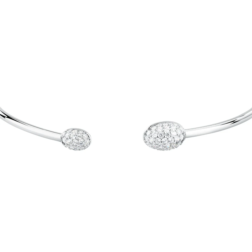 Women Pave Bangle - Image 4