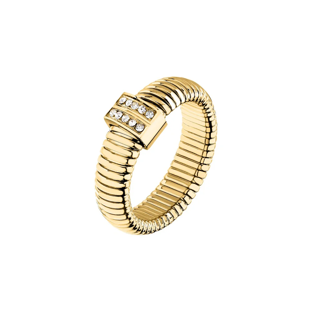 Women Onda Gold Ring - Image 2