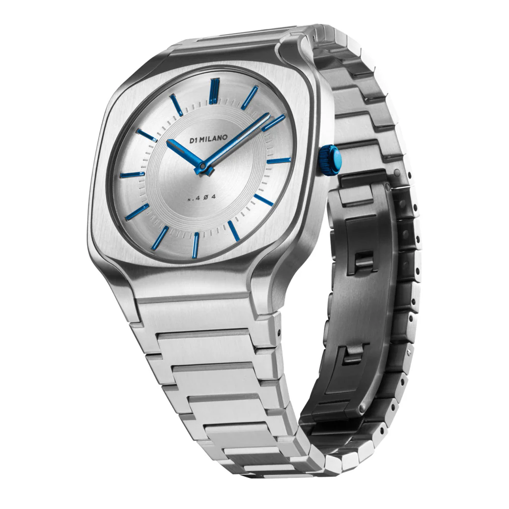 Unisex Square Silver Watch - Image 3