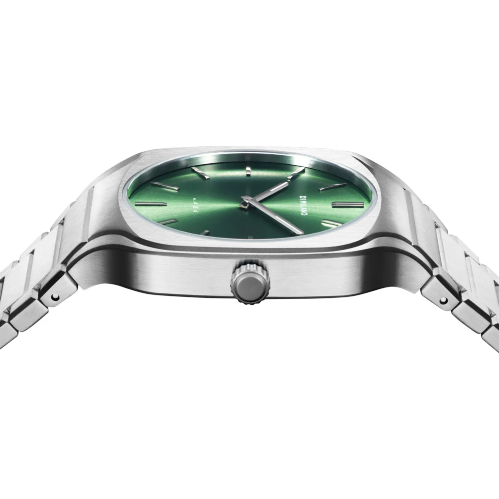 Unisex Square Silver Watch - Image 4