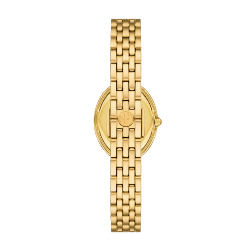 Women The Oval Golden Watch - Image 3
