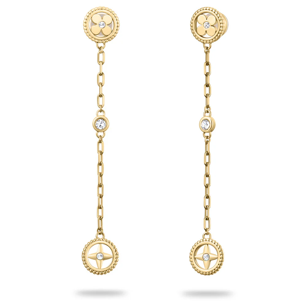 Women Olivia Golden Earring - Image 2
