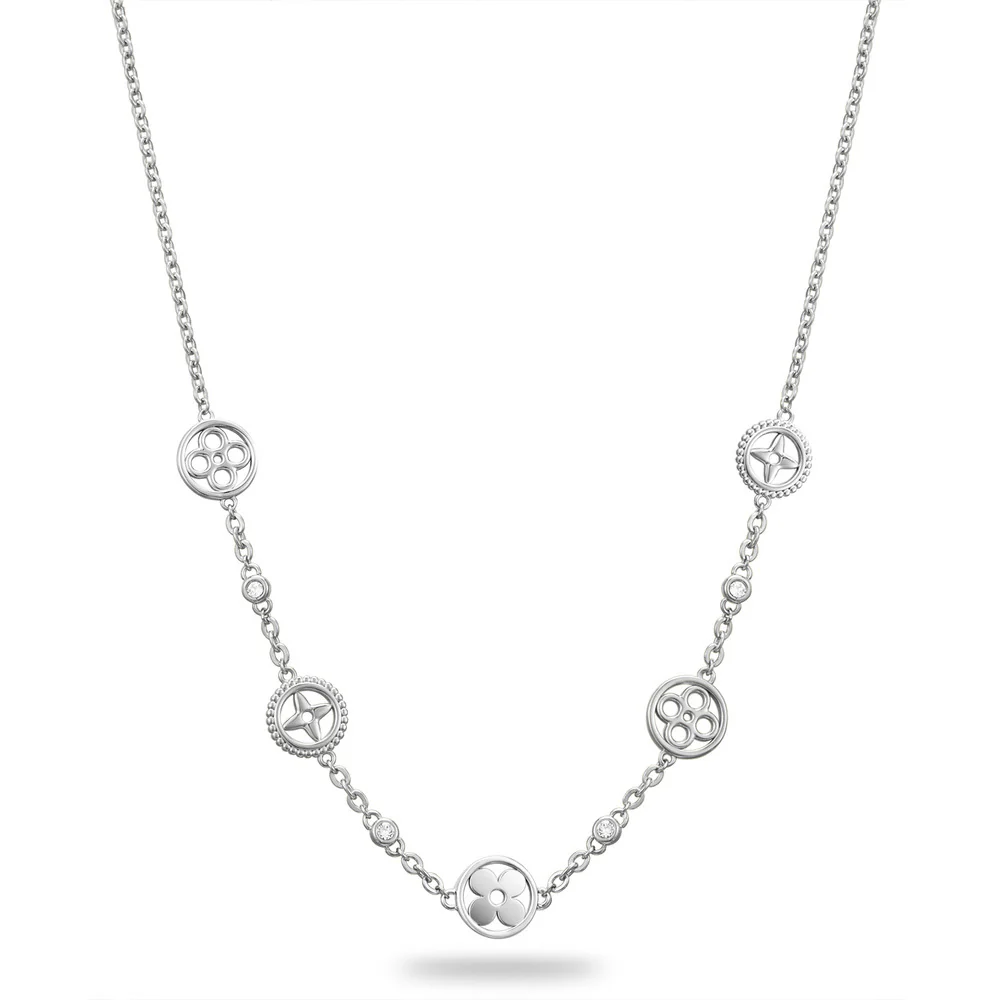 Women Olivia Silver Necklace - Image 2