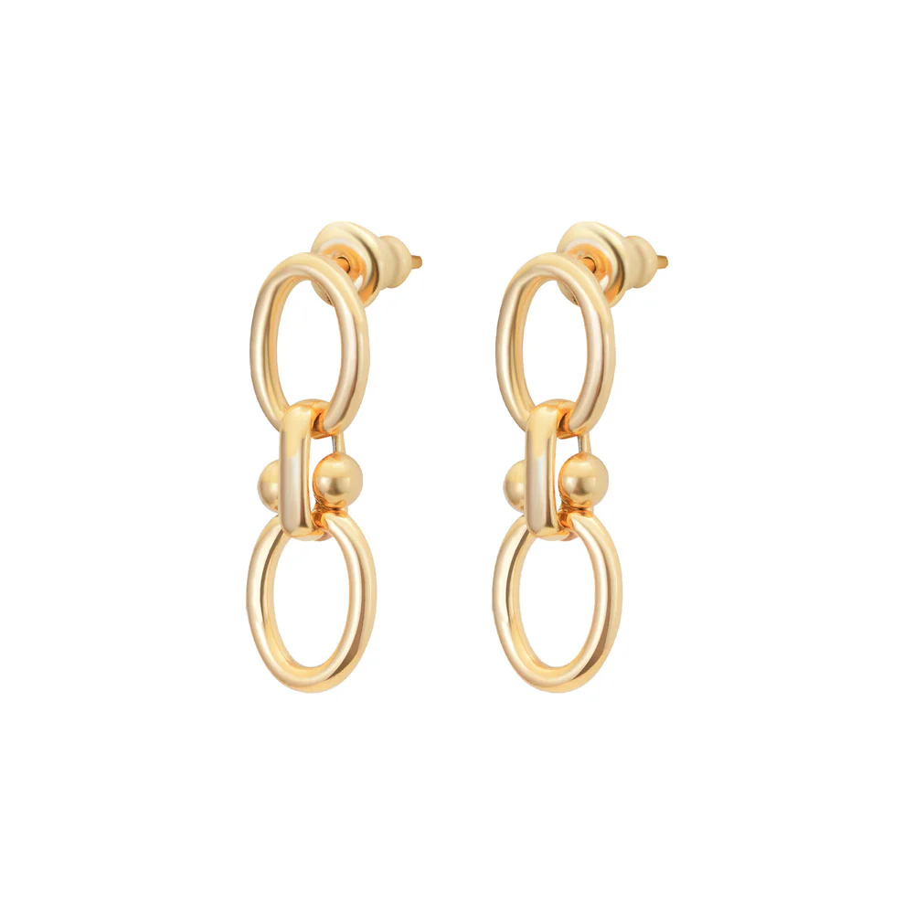 Women Sylvia Golden Earring - Image 2