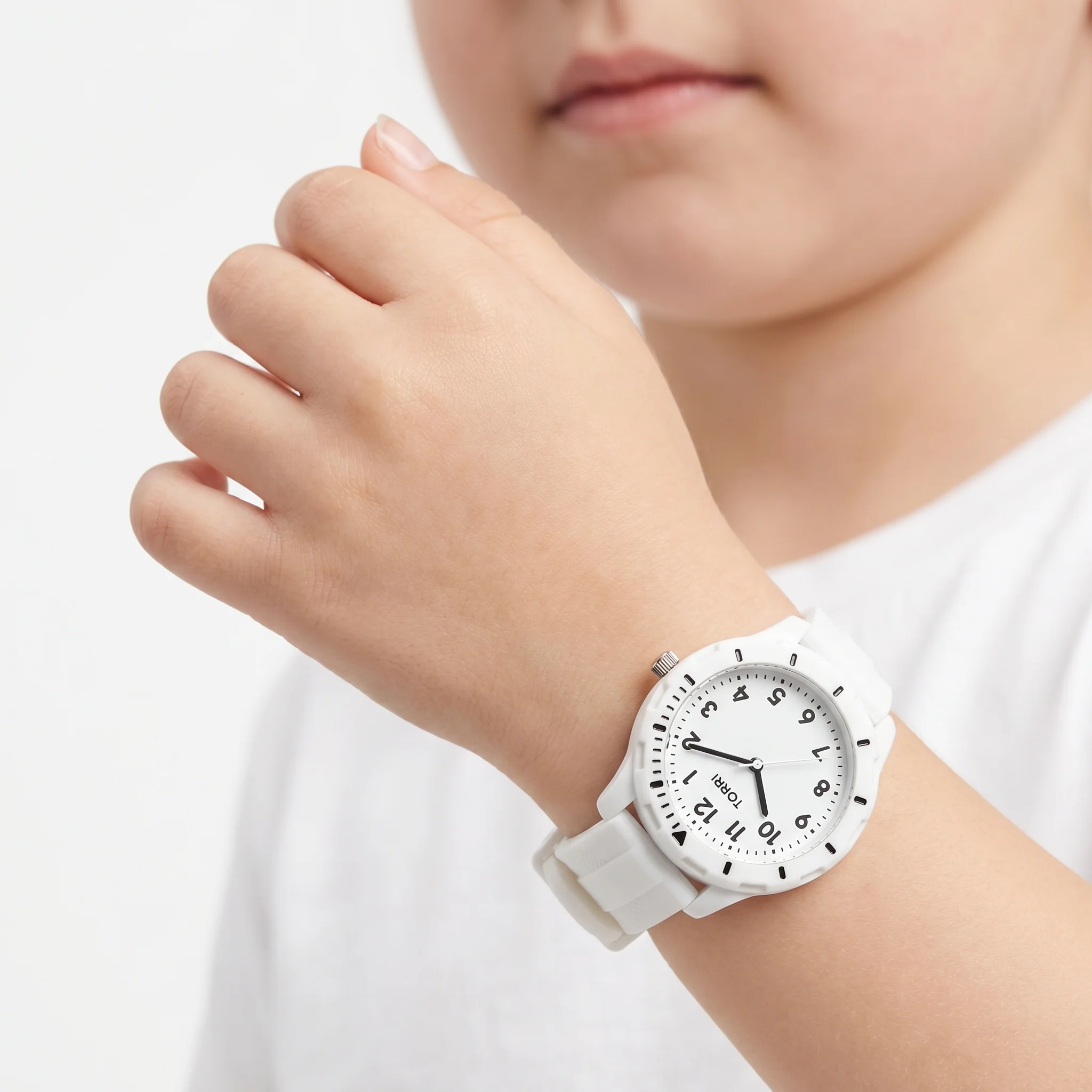 Kids White Watch - Image 2