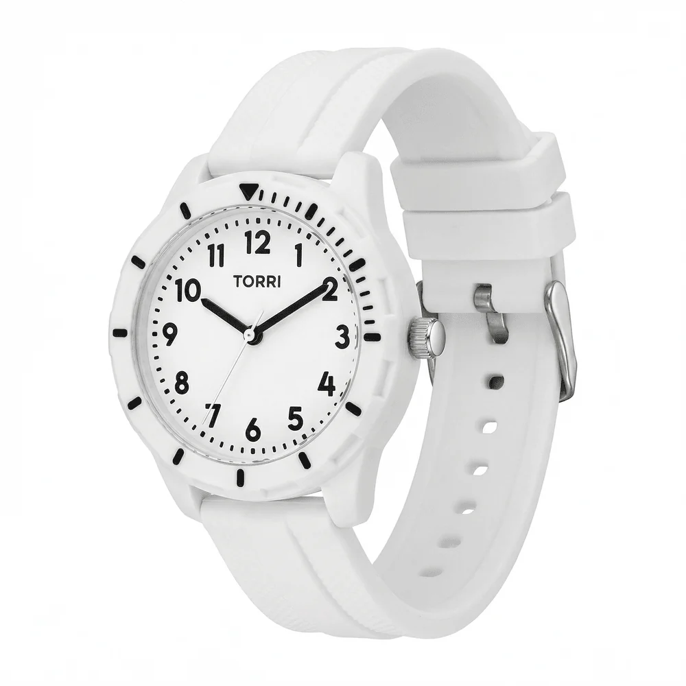Kids White Watch - Image 3