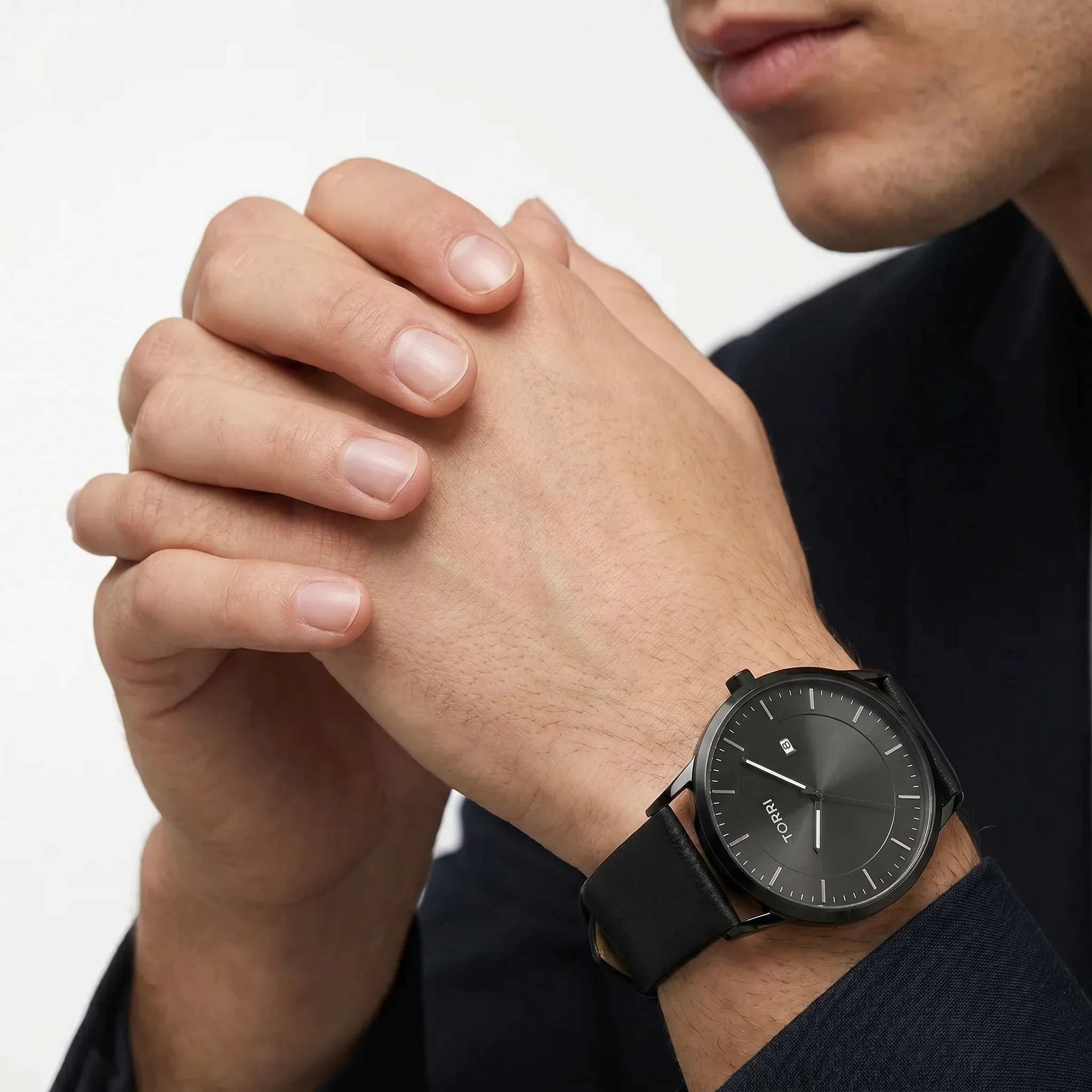 Men Black Watch - Image 2