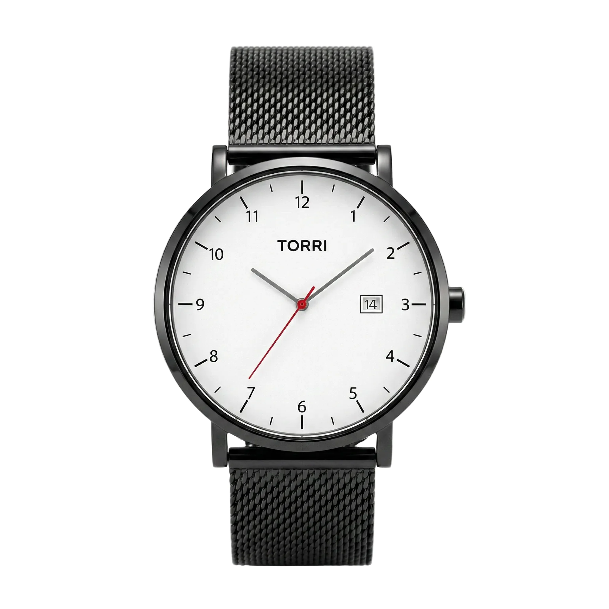 Men White Watch