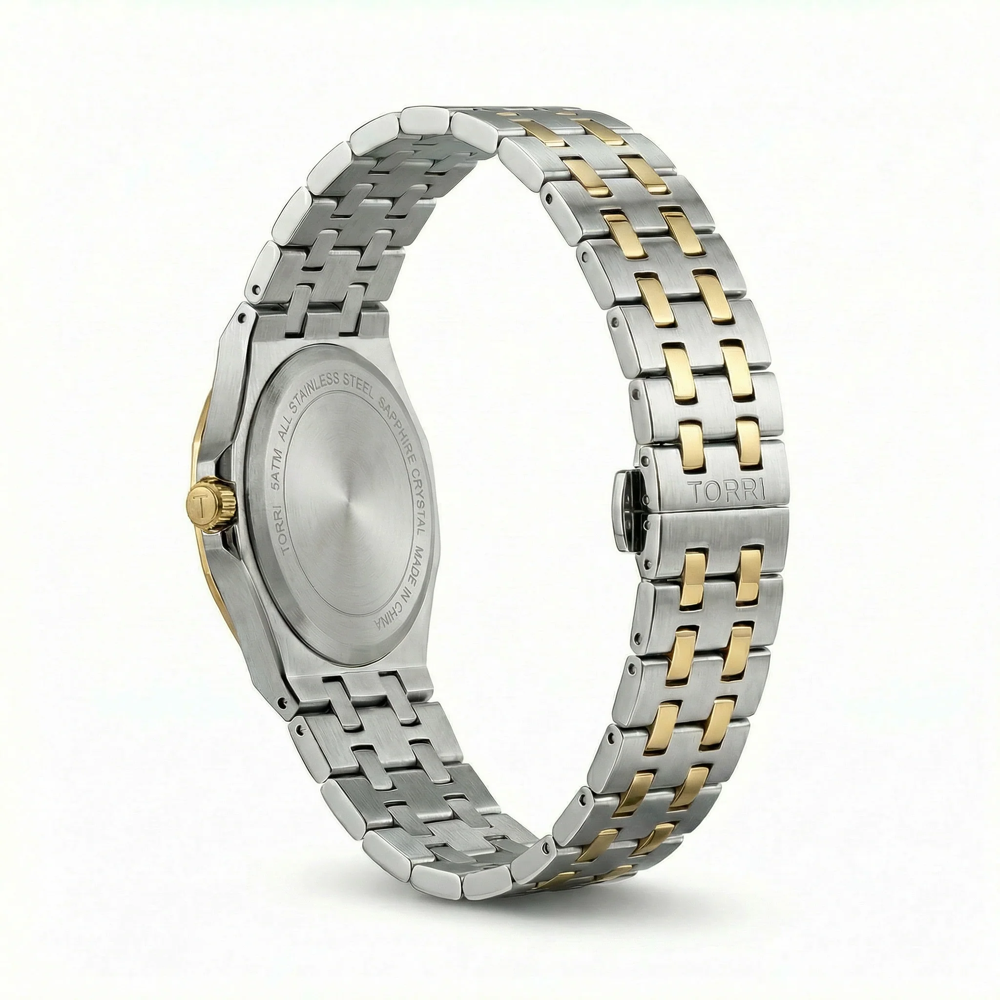 Women Two Tone Watch - Image 4
