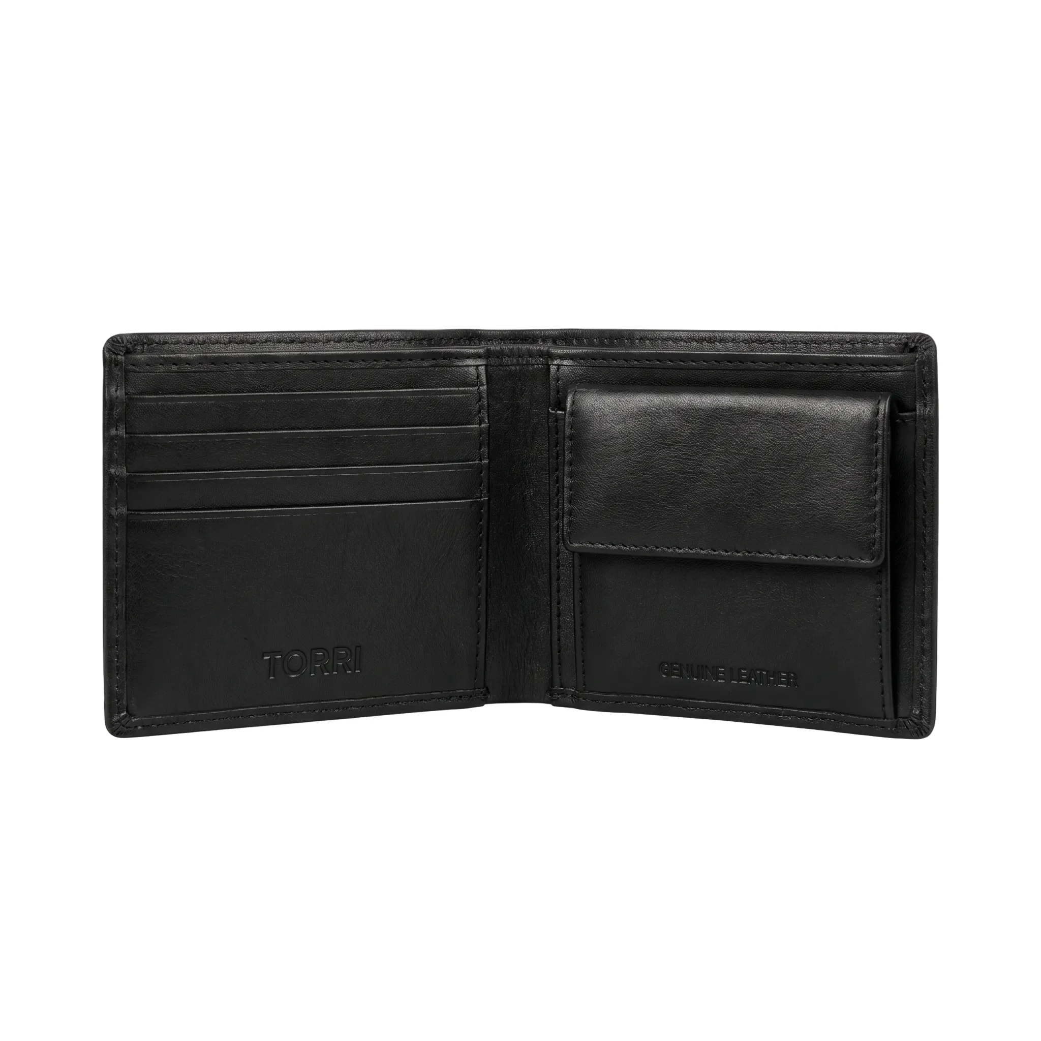 Men Calcedonio Black Wallet - Image 2