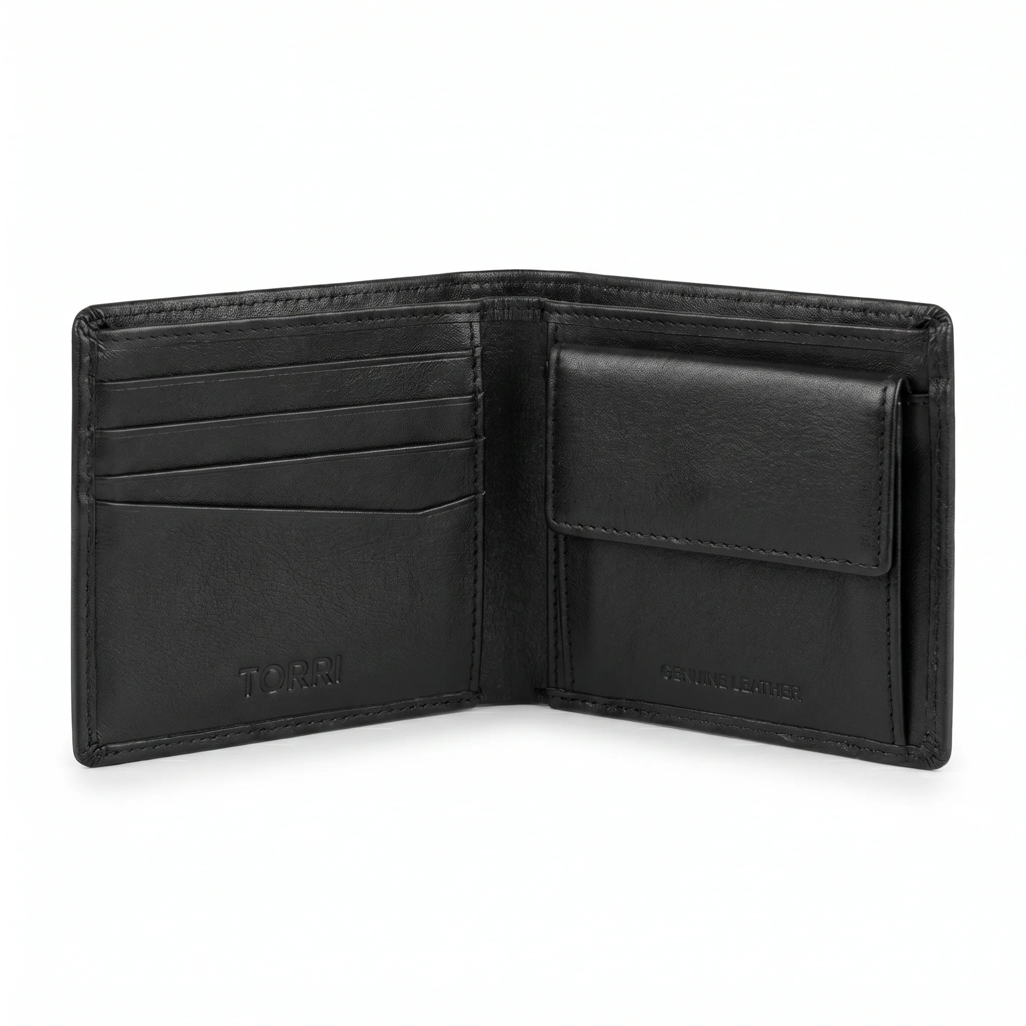 Men Elladio Black Wallet - Image 2