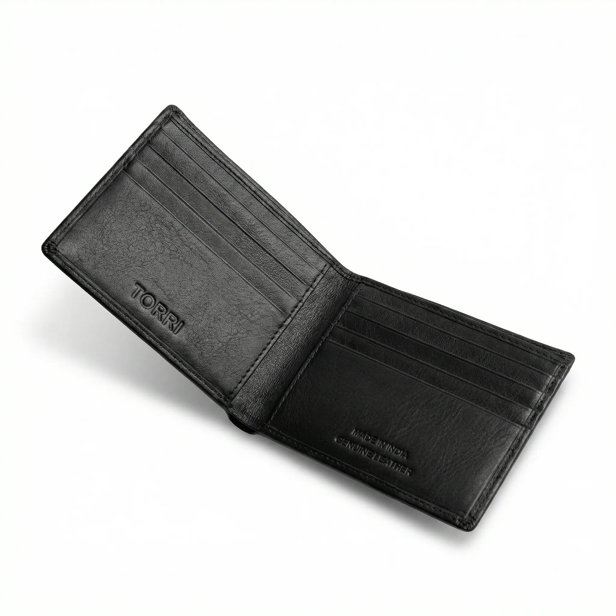 Men Fabrizio Black Wallet - Image 2