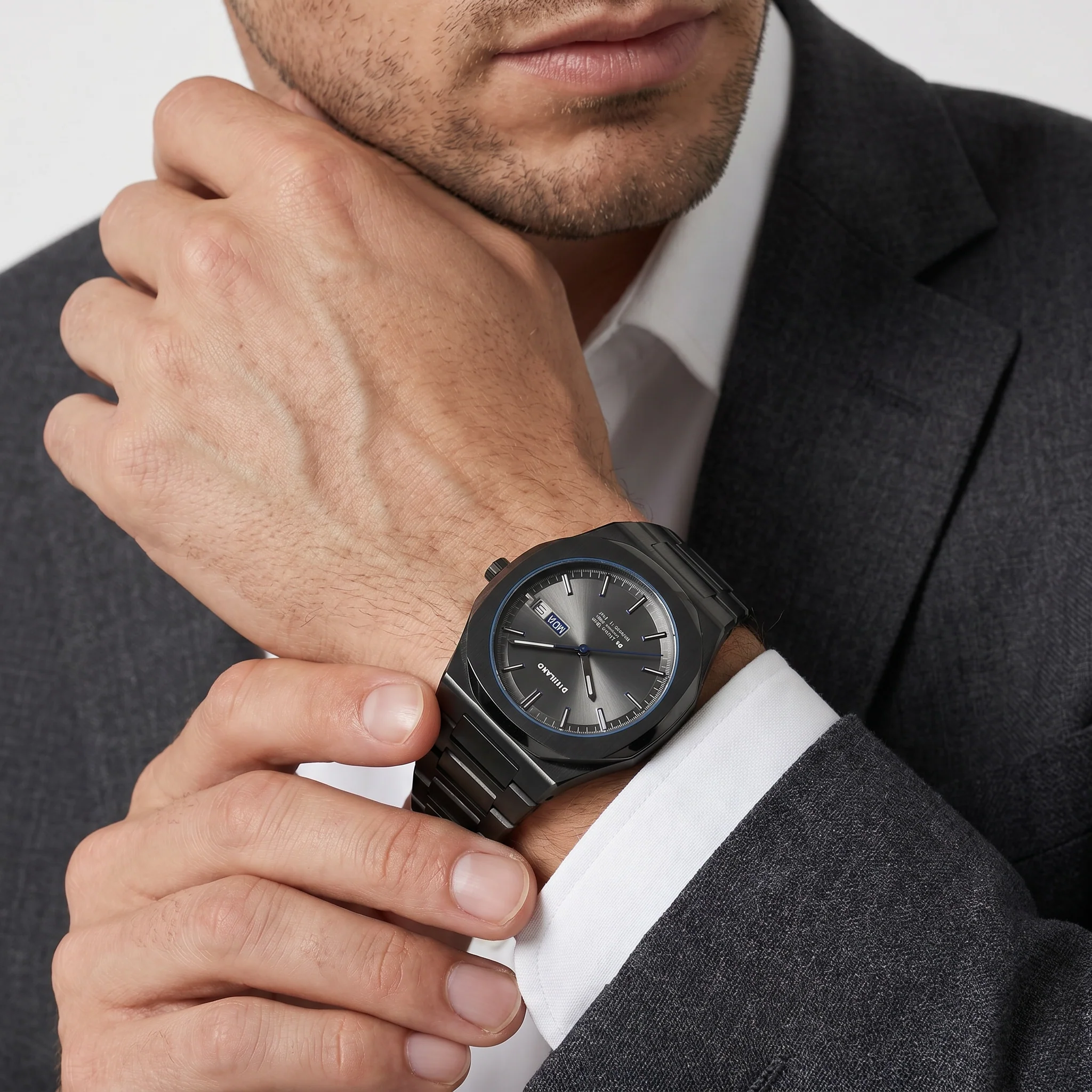 Men Ultra Thin 1970 Watch - Image 2