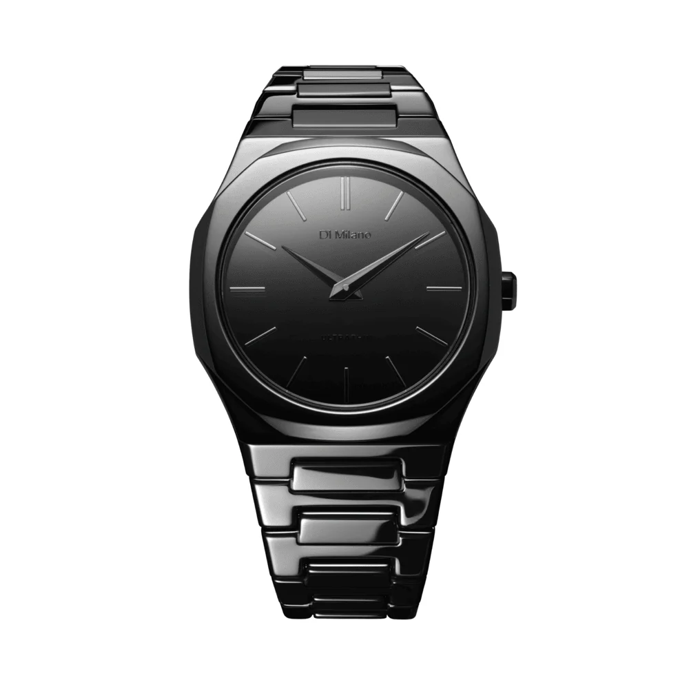 Unisex Black Mirror Watch