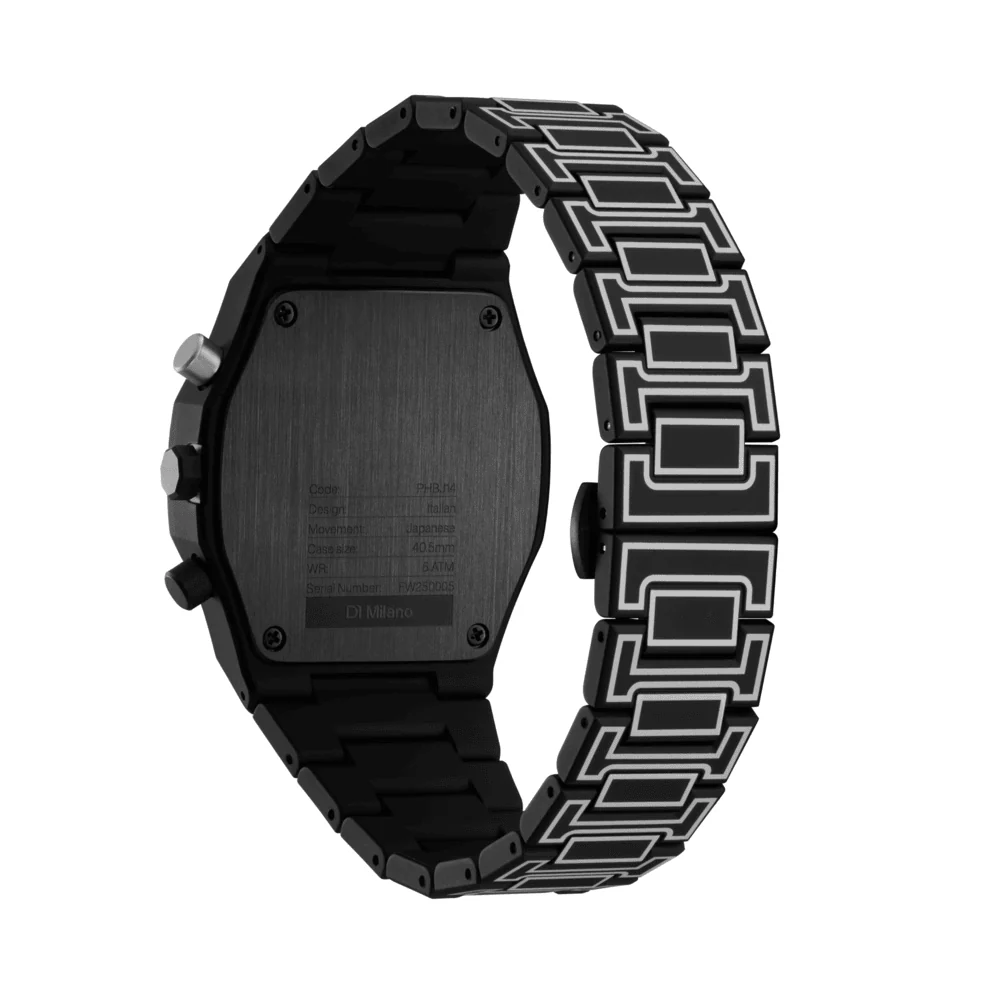 Unisex Black Sketch Watch - Image 4
