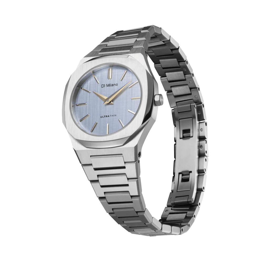 Unisex Indigo Loom Silver Watch - Image 3