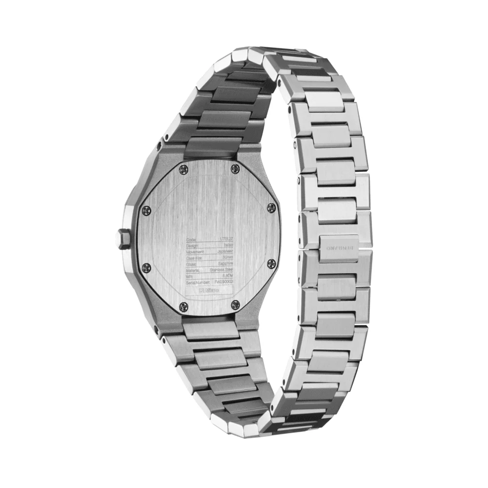 Unisex Indigo Loom Silver Watch - Image 5